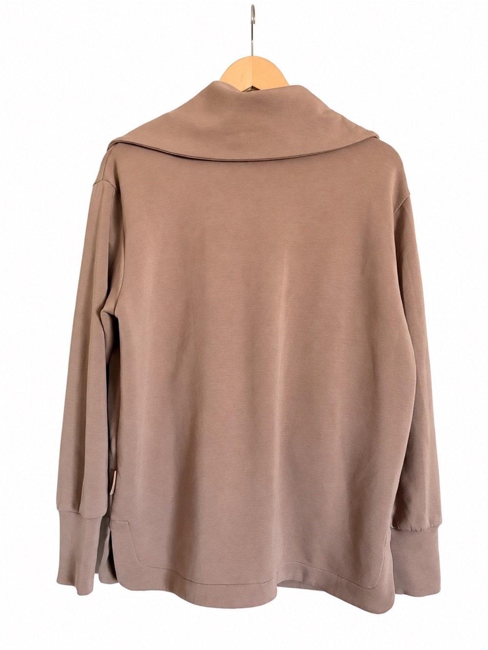 Varley Raleigh Zip-Through Sweat Sweatshirt DoubleSoft Jacket Retail $178 - Picture 6 of 13